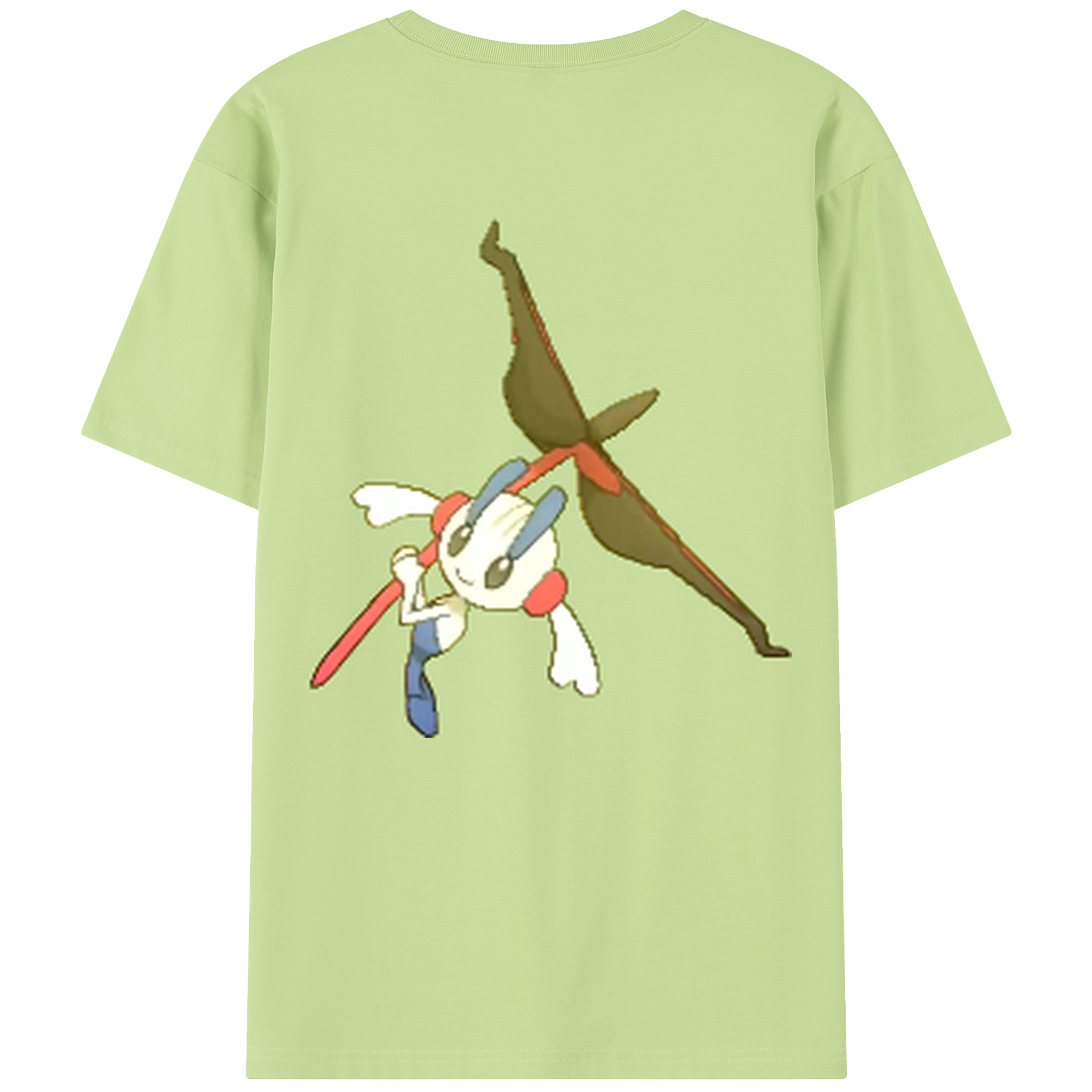 （画像用） ポケットモンスター Pokémon 綿100％半袖Tシャツ（背面プリント）